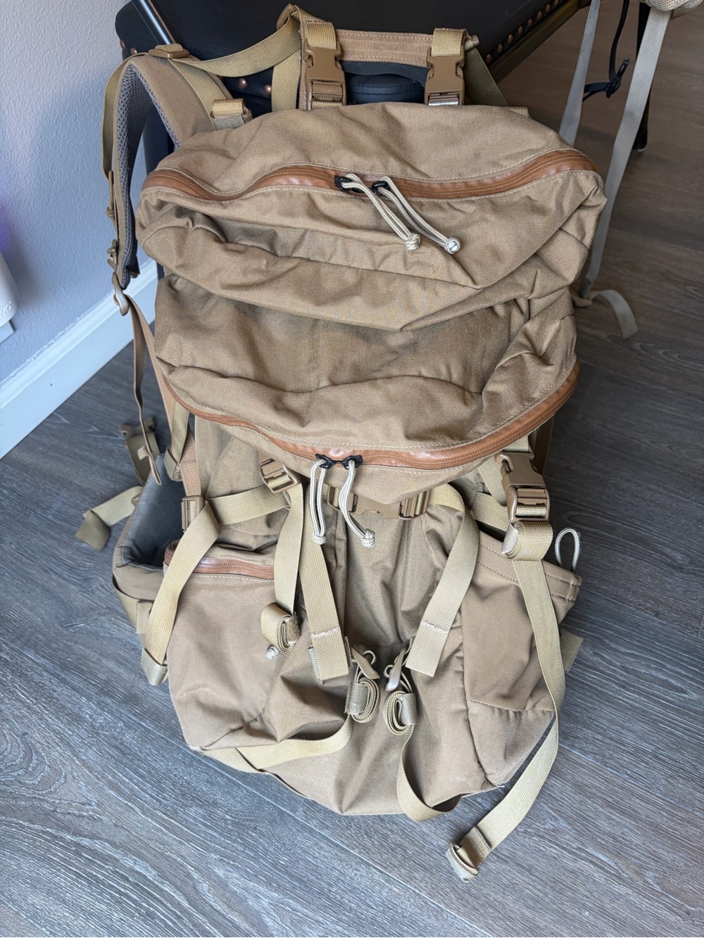 Mystery Ranch Metcalf Beige Brown Tactical Utility Hunting Backpack Vintage